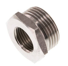 G 1/2'' x G 1'' F/M Anillo reductor de acero inoxidable 40 Bar