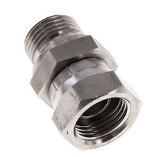 G 1/2'' F/M Stainless steel Reducing Adapter 300 Bar - Hydraulic