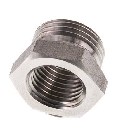 G 1/4'' x G 3/8'' F/M Stainless steel Reducing Ring 40 Bar
