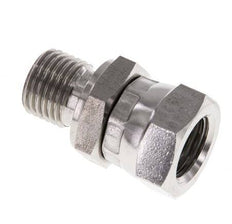 G 1/4'' F/M Adaptador reductor de acero inoxidable 350 Bar - Hidráulico