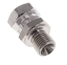 G 1/4'' F/M Adaptador reductor de acero inoxidable 350 Bar - Hidráulico