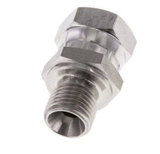 G 1/4'' F/M Adaptador reductor de acero inoxidable 350 Bar - Hidráulico