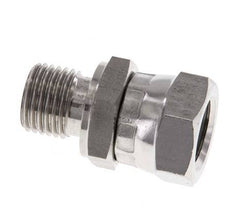 G 1/4'' F/M Adaptador reductor de acero inoxidable 350 Bar - Hidráulico