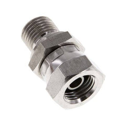 G 1/4'' F/M Stainless steel Reducing Adapter 350 Bar - Hydraulic