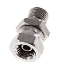 G 1/4'' F/M Stainless steel Reducing Adapter 350 Bar - Hydraulic