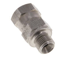 G 1/8'' F/M Adaptador reductor de acero inoxidable 400 Bar - Hidráulico