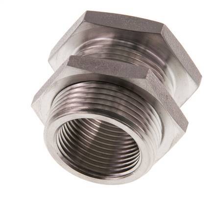 G 3/4'' x M34x2 F/M Stainless steel Bulkhead Fitting 40 Bar