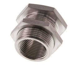 G 3/4'' x M34x2 F/M Stainless steel Bulkhead Fitting 40 Bar