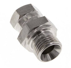G 3/8'' x G 1/2'' F/M Adaptador reductor de acero inoxidable 350 Bar - Hidráulico