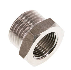 G 3/8'' x G 1/2'' F/M Anillo reductor de acero inoxidable 40 Bar