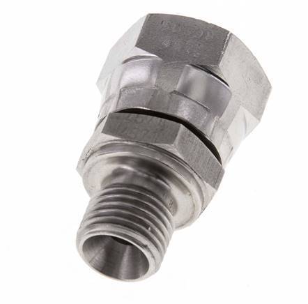 G 3/8'' x G 1/4'' F/M Adaptador reductor de acero inoxidable 350 Bar - Hidráulico