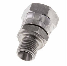 G 3/8'' x G 1/4'' F/M Adaptador reductor de acero inoxidable 350 Bar - Hidráulico
