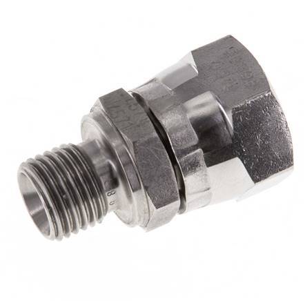 G 3/8'' x G 1/4'' F/M Adaptador reductor de acero inoxidable 350 Bar - Hidráulico