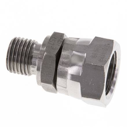 G 3/8'' x G 1/4'' F/M Adaptador reductor de acero inoxidable 350 Bar - Hidráulico