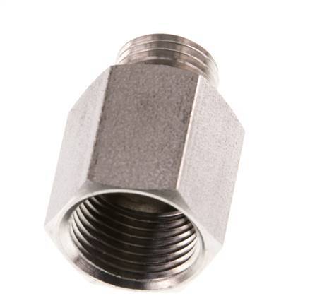 G 3/8'' x G 1/4'' F/M Anillo reductor de acero inoxidable 40 Bar