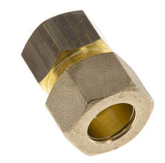 G 1/2'' x 16mm Racor de compresión recto de latón 76 Bar DIN EN 1254-2