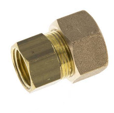 G 1/2'' x 18mm Racor de compresión recto de latón 67 Bar DIN EN 1254-2