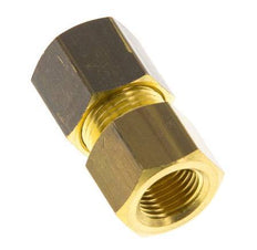 G 1/8'' x 8mm Brass Straight Compression Fitting 135 Bar DIN EN 1254-2 [2 Pieces]