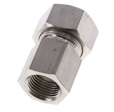 G 1/2'' x 18L Racor de compresión recto de acero inoxidable 315 Bar DIN 2353