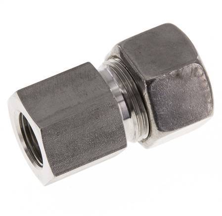 G 1/2'' x 20S Racor recto de acero inoxidable 400 Bar DIN 2353