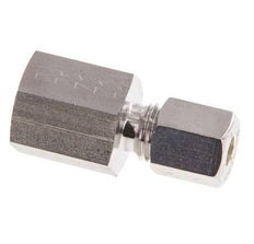 G 1/4'' x 6L Stainless steel Straight Compression Fitting 315 Bar DIN 2353