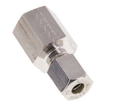 G 1/4'' x 6L Stainless steel Straight Compression Fitting 315 Bar DIN 2353