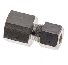 G 3/8'' x 10L Racor de compresión recto de acero inoxidable 315 Bar DIN 2353