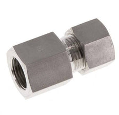 G 3/8'' x 12L Racor de compresión recto de acero inoxidable 315 Bar DIN 2353