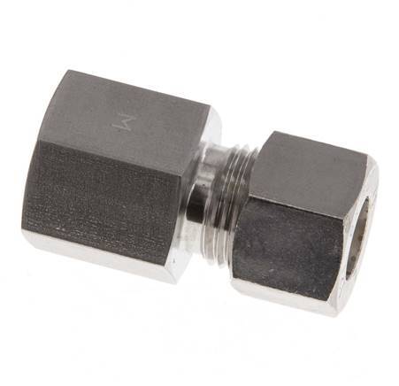 G 3/8'' x 12L Stainless steel Straight Compression Fitting 315 Bar DIN 2353
