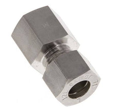 G 3/8'' x 12L Racor de compresión recto de acero inoxidable 315 Bar DIN 2353