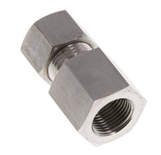 G 3/8'' x 12L Racor de compresión recto de acero inoxidable 315 Bar DIN 2353