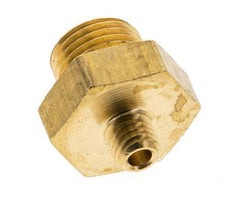G 1/8'' x M5 Brass Double Nipple 16 Bar [5 Pieces]