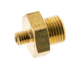 G 1/8'' x M5 Brass Double Nipple 16 Bar [5 Pieces]