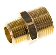 R 3/4'' x R 1/2'' Brass Double Nipple 16 Bar