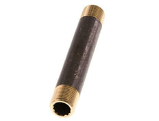 G 3/8'' Espiga doble de latón 16 Bar DIN 2982 - 100mm