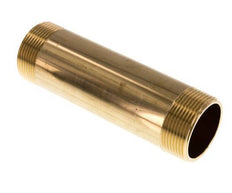 G 1 1/2'' Brass Double Pipe Nipple 16 Bar DIN 2982 - 150mm