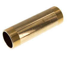 G 1 1/2'' Brass Double Pipe Nipple 16 Bar DIN 2982 - 150mm
