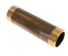 G 2'' Brass Double Pipe Nipple 16 Bar DIN 2982 - 200mm