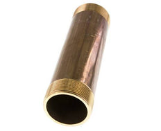 G 2'' Brass Double Pipe Nipple 16 Bar DIN 2982 - 200mm
