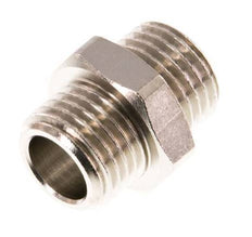 G 1/4'' Nickel plated Brass Double Nipple 16 Bar [5 Pieces]