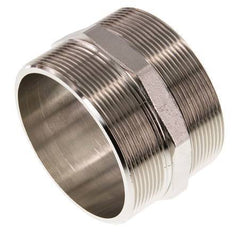 G 3'' Nickel plated Brass Double Nipple 16 Bar