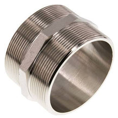 G 3'' Nickel plated Brass Double Nipple 16 Bar