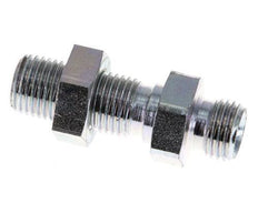 G 1/4'' Pasamuros de acero galvanizado Doble boquilla 350 Bar - Hidráulico