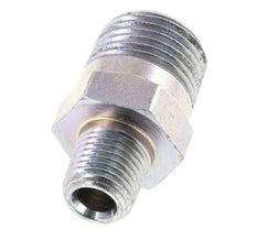 1/4'' NPT x 1/2'' NPT Acero Cincado Espiga Doble 210 Bar - Hidráulico