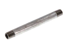 R 1/4'' Zinc plated Steel Double Pipe Nipple 50 Bar DIN 2982 - 120mm [2 Pieces]