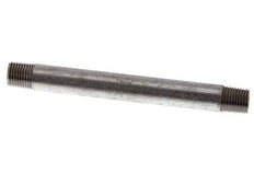 R 1/4'' Zinc plated Steel Double Pipe Nipple 50 Bar DIN 2982 - 120mm [2 Pieces]