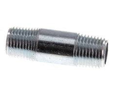 R 1/4'' Zinc plated Steel Double Pipe Nipple 50 Bar DIN 2982 - 40mm [2 Pieces]