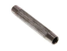R 1/4'' Zinc plated Steel Double Pipe Nipple 50 Bar DIN 2982 - 80mm [2 Pieces]