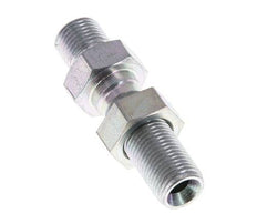 G 1/8'' Pasamuros de acero galvanizado Doble boquilla 475 Barra - Hidráulica