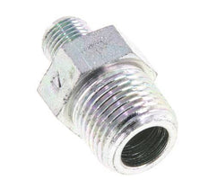1/8'' NPT x 3/8'' NPT Espiga doble de acero zincado 210 Bar - Hidráulico